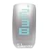 o.d.m. Unisex Pixel Series Dark Silver Watch #DD101A-8