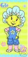 FiFi and the Flowertots Beach/bath towel---just arrived
