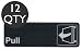 PULL - RESTAURANT BUSINESS DOOR SIGN - WHOLESALE