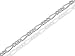 Silver Figaro Anklet