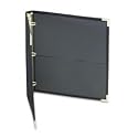 Samsill 15130 Classic Collection Ring Binder Portfolio, 8-1/2 X 11, 1 Capacity, Black