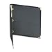 Samsill 15130 Classic Collection Ring Binder Portfolio, 8-1/2 X 11, 1 Capacity, Black