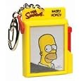 4 Simpsons Keychains: Homer Wooly Willy, Krusty Wooly Willy, Krusty Bop Bag, Duff Beer Can [lot of 4] by  -