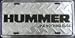 Hummer License Plate (Diamond Plate)