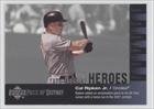 2002 UD Piece of History Tape Measure Heroes #TM2 - Cal Ripken