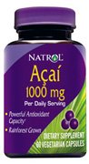 NATROL, Acai 1000mg - 60 vcaps