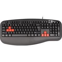 A4Tech X7G-600 Tastatur PS/2 D Schwarz