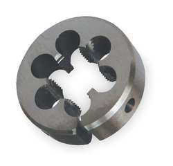 Westward 2LVY3 Rd Solid Die, CS, 1/4-32, 1 In OD