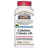 Calcium Citrate + D - 120 tabs., (21st Century)