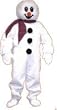 Snowman Adult Mascot Costume