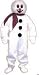 Snowman Adult Mascot Costume
