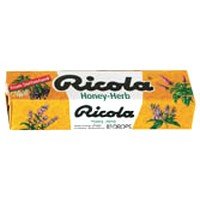 Ricola natural honey herb cough suppressant and throat drops - 24 X 10 sticks