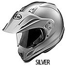 Arai Aluminum XD-3 Off Road Motorcycle Helmets Color: Silver, Size: Medium
