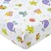 Fisher-Price Ocean Wonders Crib Sheet, Aqua/Green