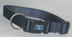 Adjustable Dog Collar - 3/8 in. x 7 to 12 in. - Graphite