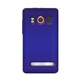 GTMax Blue Hard Rubber Snap On Crystal Cover Case For Sprint HTC EVO 4G CDM ....