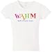 WAHM Work at Home Mom T-Shirt Jr. Miss Fitted Tee