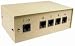 Switchbox, RJ45 (8 Cond) ABCD, Rotary