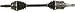 Cardone 60-5217 Remanufactured CV Axle