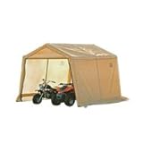 UPC 677599707339 product image for ShelterLogic Shed and Storage Series Shed-In-A-Box, Tan, 10 x 10 x 8-Feet | upcitemdb.com