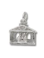 Rembrandt Charms Nativity Charm
