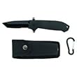 Maxam Black Liner Lock Knife w/ Anodized Aluminum Handle
