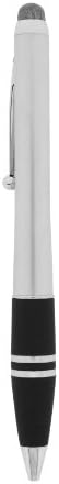 Precision TouchTM Executive Series Stylus Touch Pen for iPad Air/2/3/4, iPhone 4/5/6/6 Plus, Galaxy S6/S6 Edge/S5/S4/S3, Galaxy Tab, Kindle Fire, Nexus (Silver)