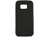 Flexible Silicone Phone Cover Case Black For Nokia XpressMusic 5530