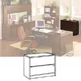 92000 Series Two-Drawer Locking Lateral File, Henna Cherry, 36wx20dx29-7/8h (HON92762JJ)