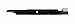 USA Mower Blades (3 U10180BP Standard High-Lift for Windsor 50-3055 50-3160 Bobcat 42180B Length 21 in. Width 2-1/2 in. Thickness .250 in. Center Hole 5/8 in. 61 in. Deck