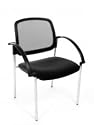 Besucherstuhl Topstar Open Chair 10 in Uni-Schwarz