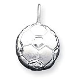 Sterling Silver Soccer Ball Charm