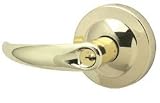 Schlage ND25D-605 Bright Brass Exit Lock Omega Lever