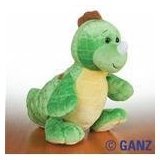 Webkinz Key Lime Dino Green with Webkinz Gift Bag