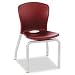Accomplish Chairs, 18 x 17-1/4 x 26-5/8, Garnet, Four/Carton