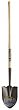 Ames True Temper Kodiak Round Point Shovel with 48-Inch Wood Handle 1309800