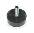 Industrial Grade 2NPG6 Vibration Isolator, 310 Lb Max, 3/8-16