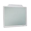 Center Mount Glass Monitor Filter, Fits 19"-21" CRT, Platinum