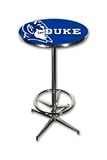 Duke Chrome Pub Table 40 High 30 Diameter - NCAA Team