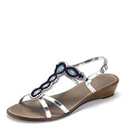Open Toe Beaded Sandals