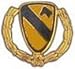1st Cavalry Wreath Small Hat Pin