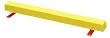 Textured Vinyl Covered Beams - Yellow, 4' Long - Gymnastics