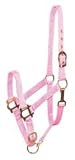 Nylon Cob Halter Pink