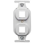 Quickport Duplex Insert, White