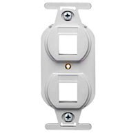 Quickport Duplex Insert, White