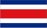 Costa Rica National Country Flag - 3 foot by 5 foot Polyester (New)