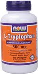 NOW L-TRYPTOPHAN 500 MG - Vegetarian Capsules