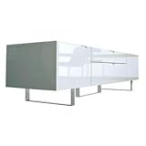 Modloft Eldridge TV Cabinet in White Lacquer