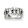 Sterling Silver Fleur de lis Ring