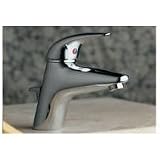Elkay Allure Collection LK6719BK Single Lever Bathroom Faucet with 5-7/16 Reach, Includes Metal Pop-up Drain Assembly and ADA Compliant: Black